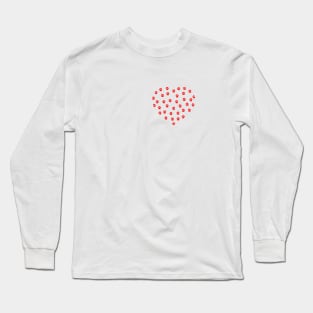 Dog paw heart Long Sleeve T-Shirt